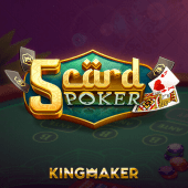 5 Card Poker hand deal cover art