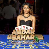 Casino Marina Andar Bahar harbour table cover art