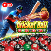 Cricket Ball Roulette sports wheel cover art